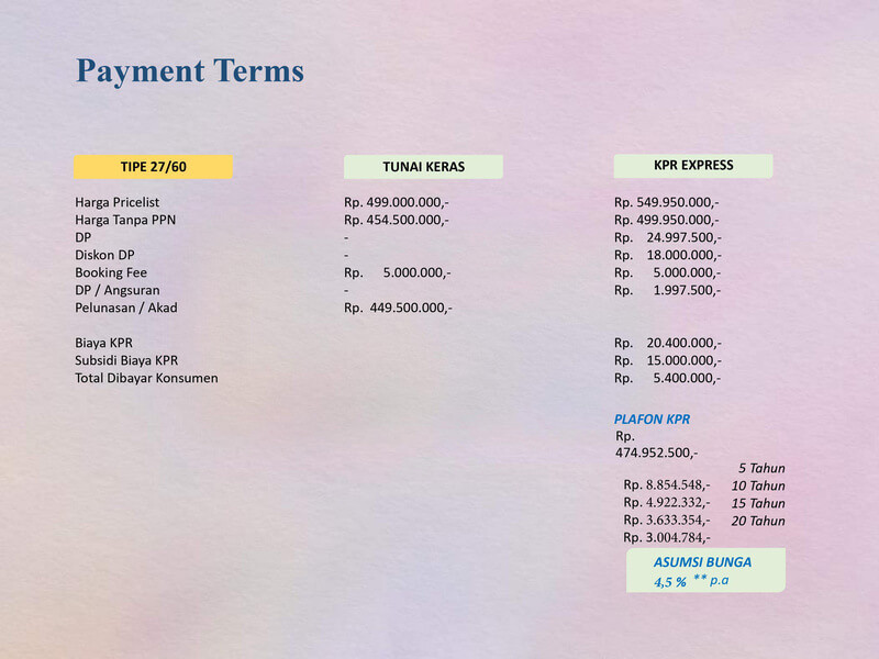 term pembayaran harumi sakura indica