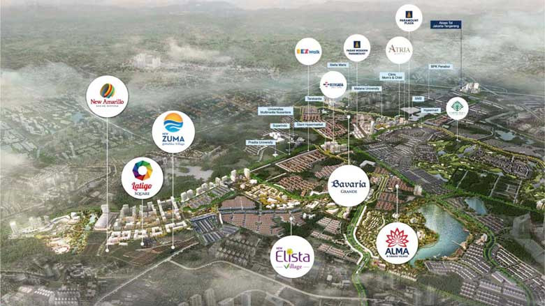 Lokasi Ruko Latigo Square