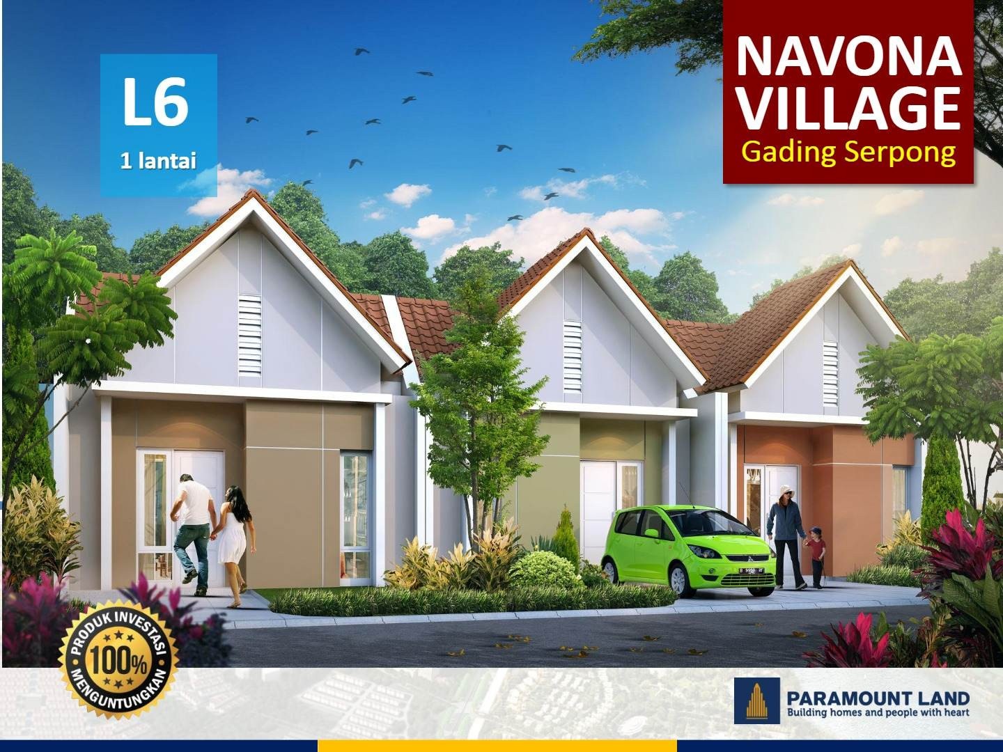 Tipe Unit Navona Village L6