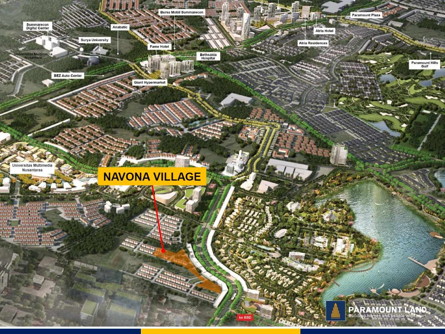 Lokasi Navona Village