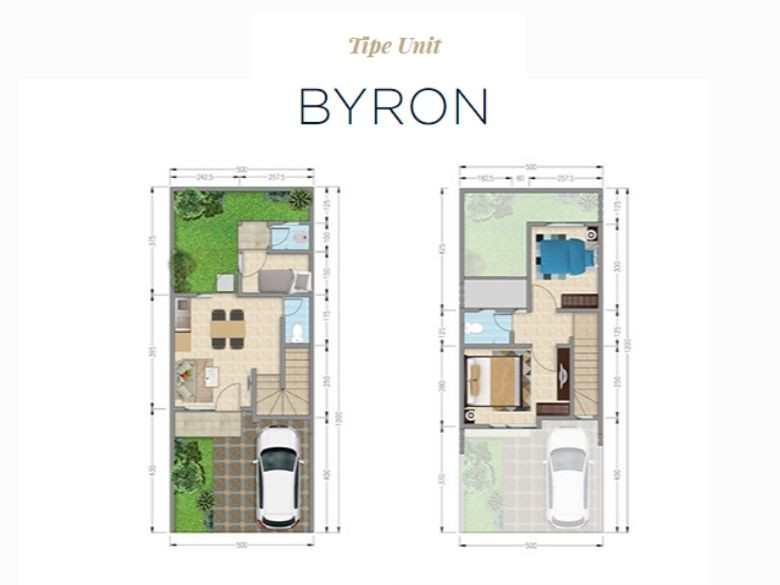 Denah Tipe The Byron The Bay Paradise Resort