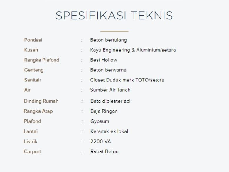 Spesifikasi The Bay Paradise Resort