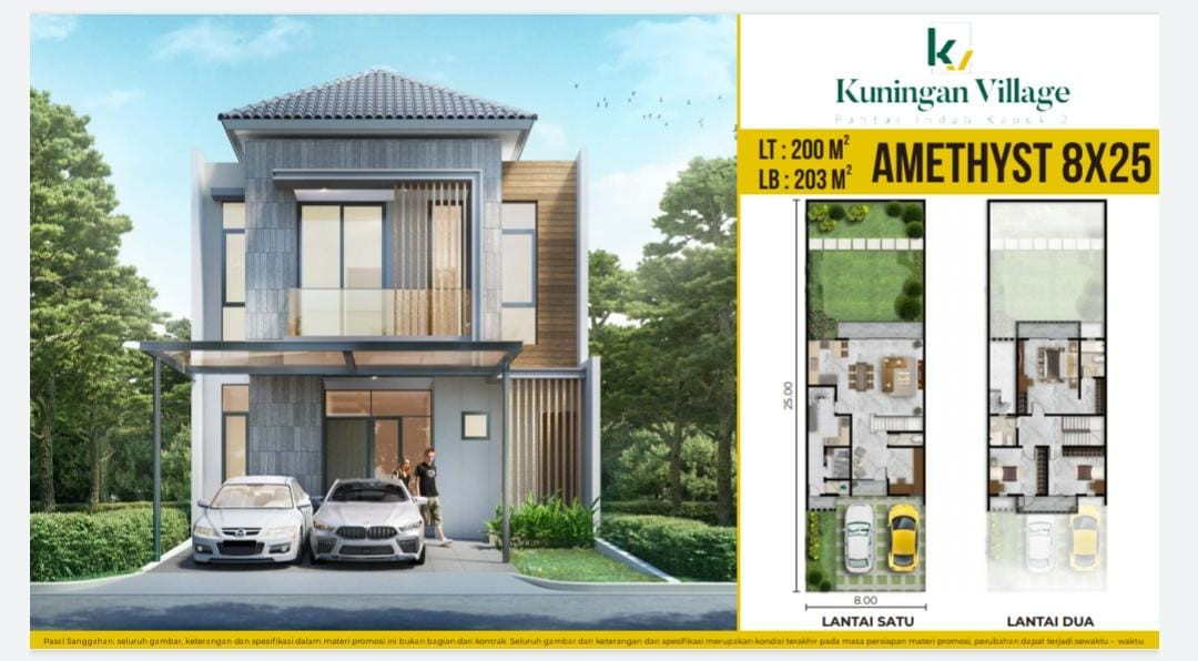 Tipe Unit Kuningan Village PIK 2