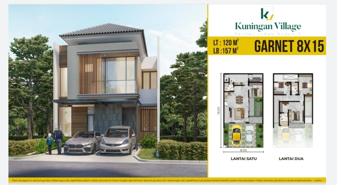 Tipe Unit Kuningan Village PIK 2