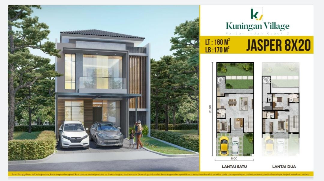 Tipe Unit Kuningan Village PIK 2