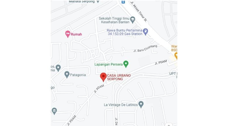 Casa Urbano Serpong Lokasi