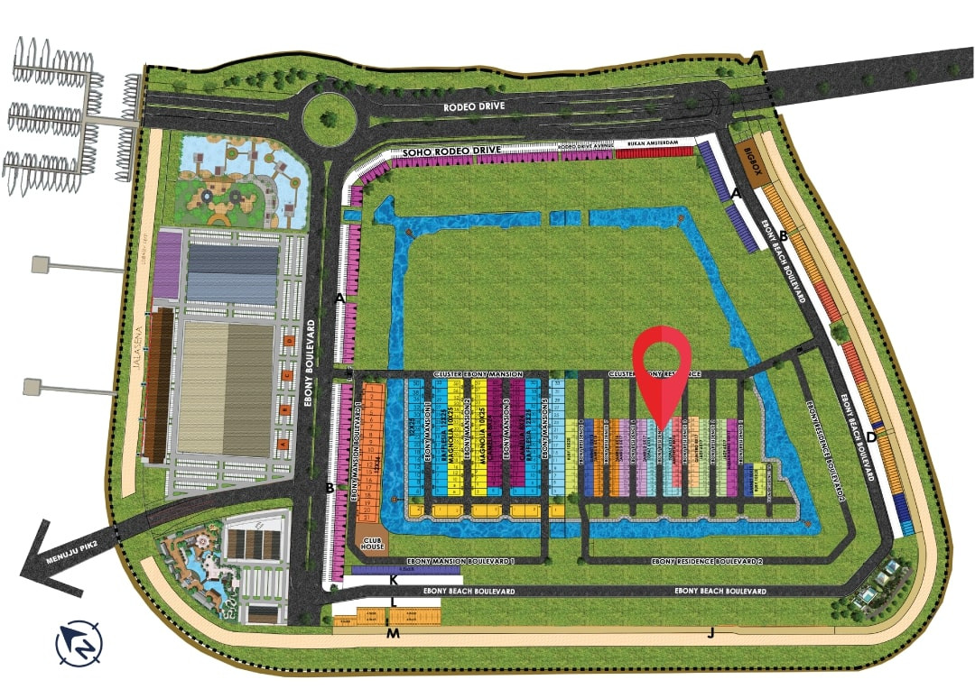 Site Plan Ebony Residence