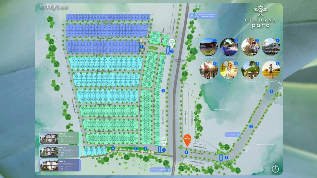 Siteplan Cendana Parc