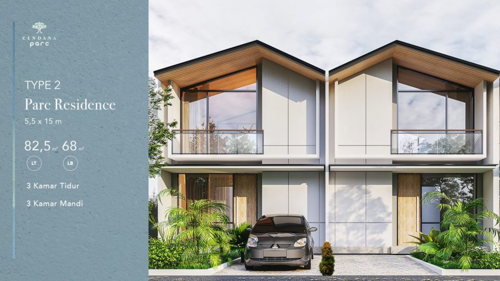 Tipe unit Cendana Parc