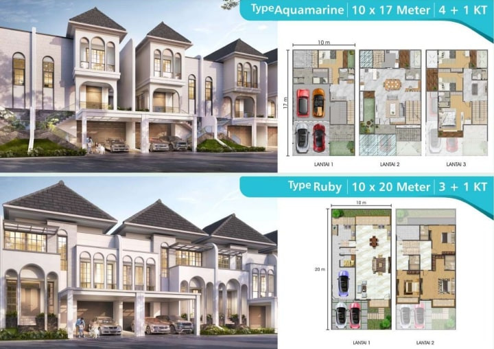 Tipe Unit Ebony Residence
