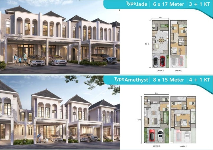 Tipe Unit Ebony Residence