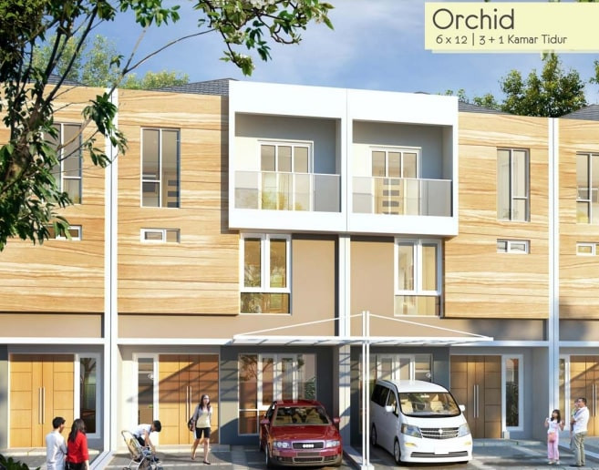 Tipe unit Allegro Townhouse
