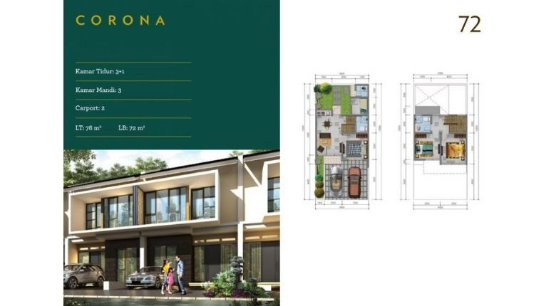 Vinus 88 residence tipe corona