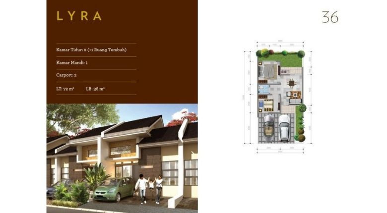 Vinus 88 residence tipe lyra