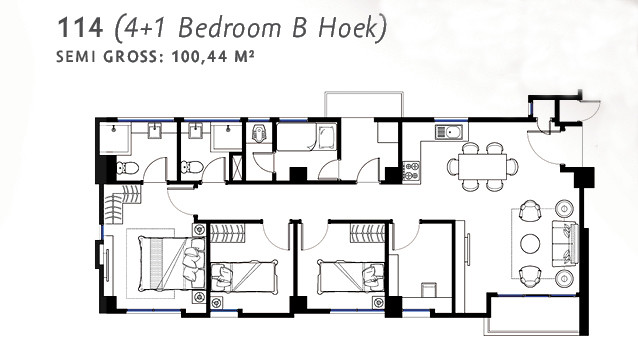 114 4+1BR B Hoek
