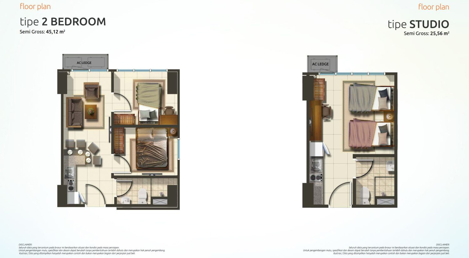 Floorplan Springlake View Apartment