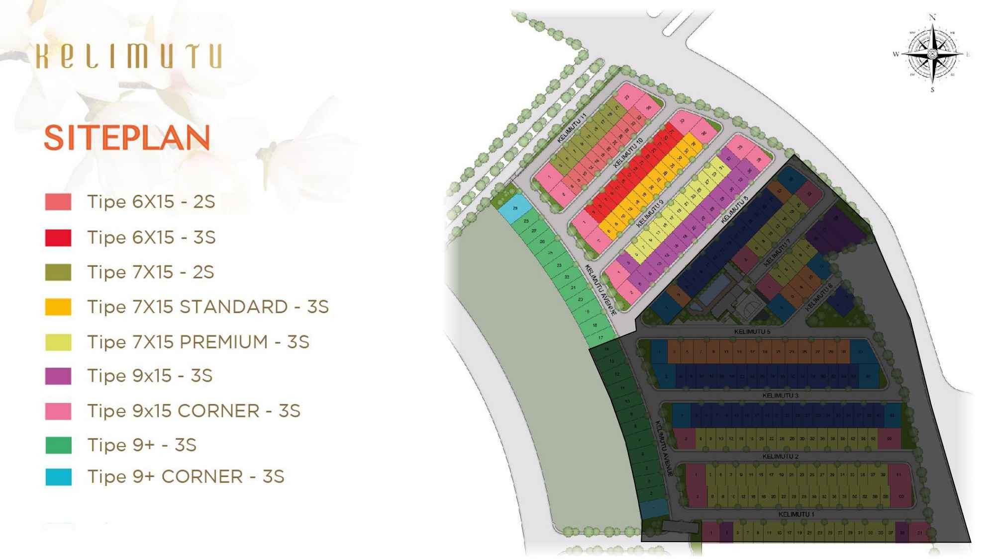Siteplan Kelimutu Asya