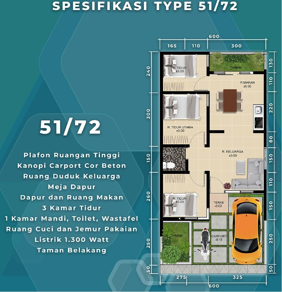 Surya Aryana Karawaci Tipe 51