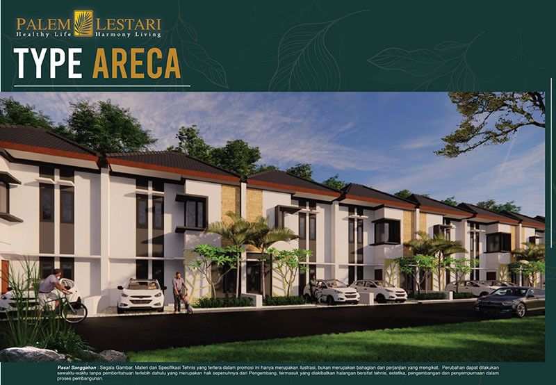 Tipe Areca Palem Lestari Bekasi