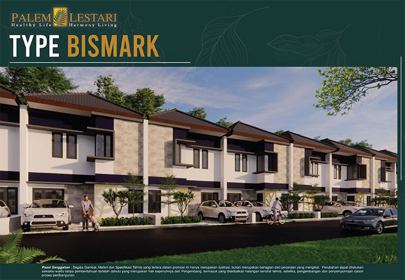 Tipe Bismark Palem Lestari Bekasi