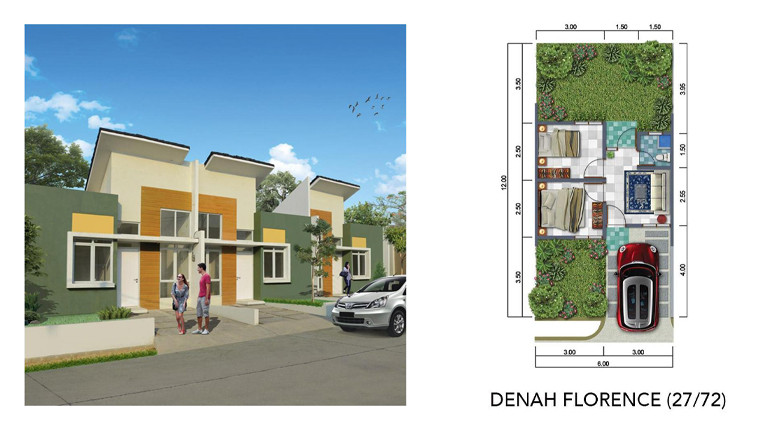 Victoria Green Residence Tipe Florence